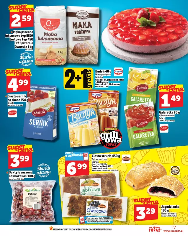 TOPAZ - gazetka promocyjna Gazetka od czwartku 12.06 do środy 18.06 - strona 17