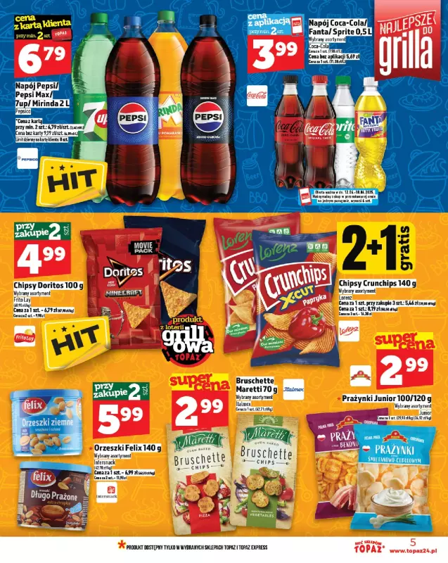 TOPAZ - gazetka promocyjna Gazetka od czwartku 12.06 do środy 18.06 - strona 5