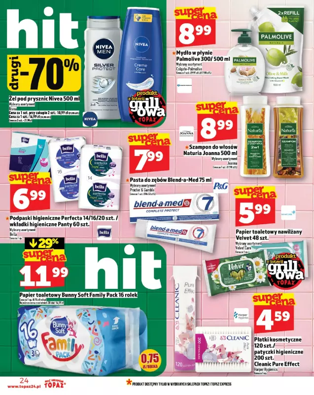 TOPAZ - gazetka promocyjna Gazetka od czwartku 12.06 do środy 18.06 - strona 24