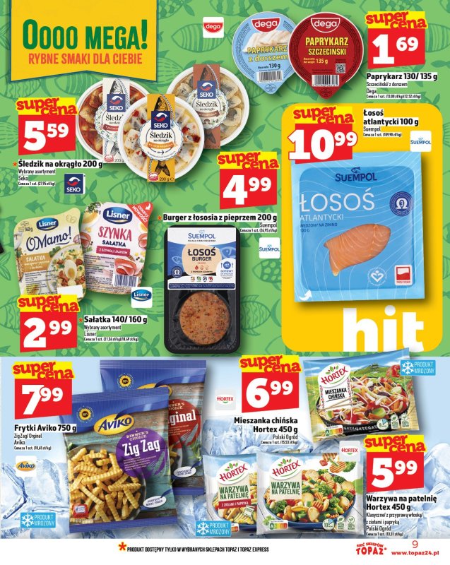 TOPAZ - gazetka promocyjna Gazetka od piątku 20.06 do środy 25.06 - strona 9