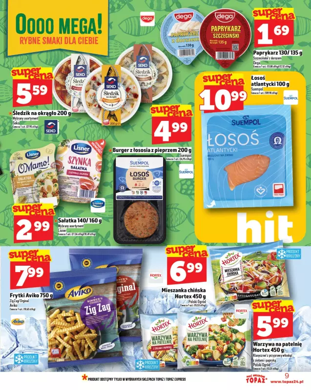 TOPAZ - gazetka promocyjna Gazetka od piątku 20.06 do środy 25.06 - strona 9