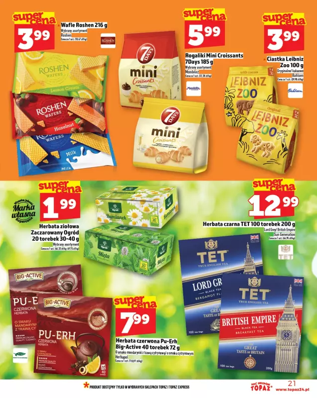 TOPAZ - gazetka promocyjna Gazetka od piątku 20.06 do środy 25.06 - strona 21