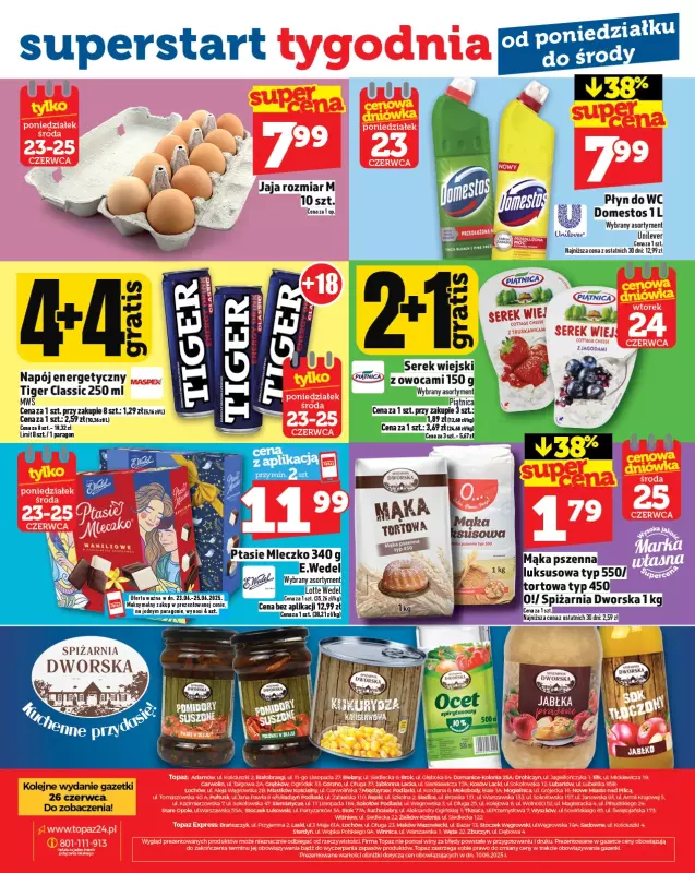 TOPAZ - gazetka promocyjna Gazetka od piątku 20.06 do środy 25.06 - strona 28
