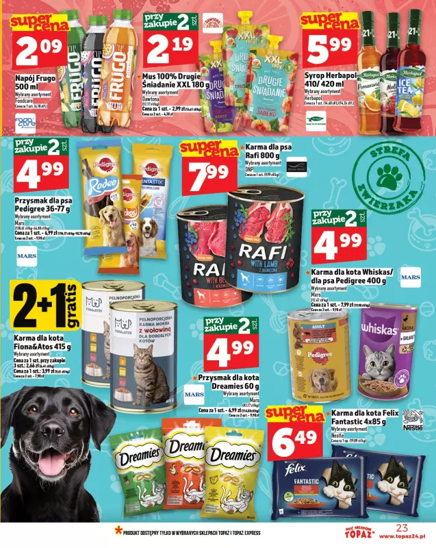 TOPAZ - gazetka promocyjna Gazetka od piątku 20.06 do środy 25.06 - strona 23