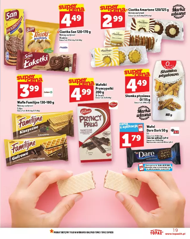TOPAZ - gazetka promocyjna Gazetka od czwartku 26.06 do środy 02.07 - strona 19