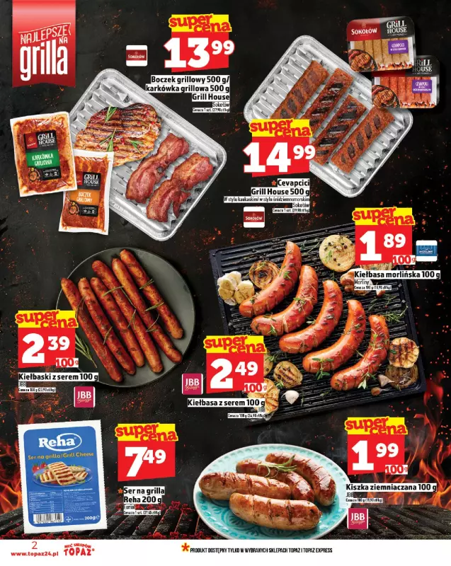 TOPAZ - gazetka promocyjna Gazetka od czwartku 26.06 do środy 02.07 - strona 2