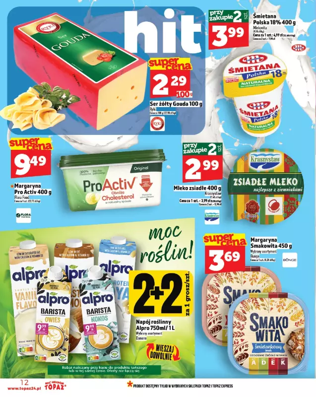 TOPAZ - gazetka promocyjna Gazetka od czwartku 26.06 do środy 02.07 - strona 12