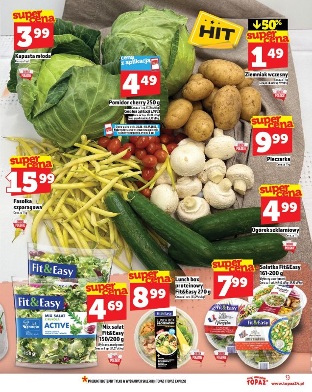 TOPAZ - gazetka promocyjna Gazetka od czwartku 26.06 do środy 02.07 - strona 9