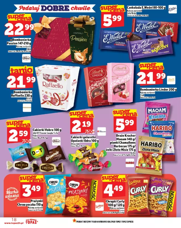 TOPAZ - gazetka promocyjna Gazetka od czwartku 26.06 do środy 02.07 - strona 18