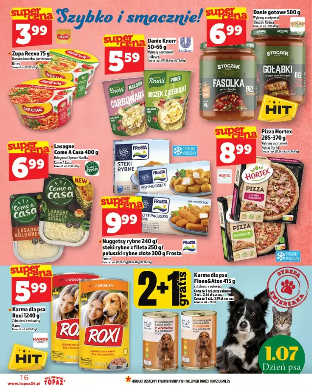 TOPAZ - gazetka promocyjna Gazetka od czwartku 26.06 do środy 02.07 - strona 16