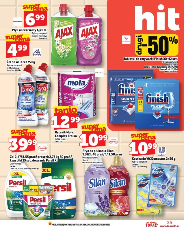 TOPAZ - gazetka promocyjna Gazetka od czwartku 26.06 do środy 02.07 - strona 25