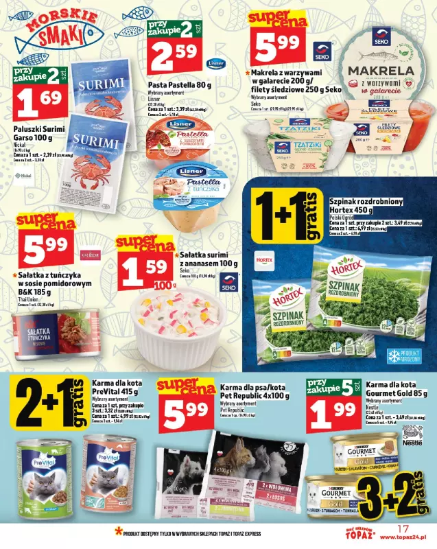 TOPAZ - gazetka promocyjna Gazetka od czwartku 26.06 do środy 02.07 - strona 17