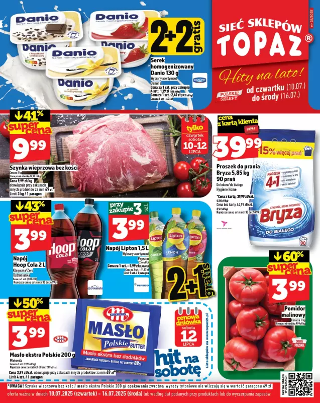 TOPAZ - gazetka promocyjna Gazetka  