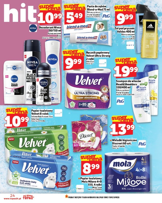 TOPAZ - gazetka promocyjna Gazetka od czwartku 24.07 do środy 30.07 - strona 24
