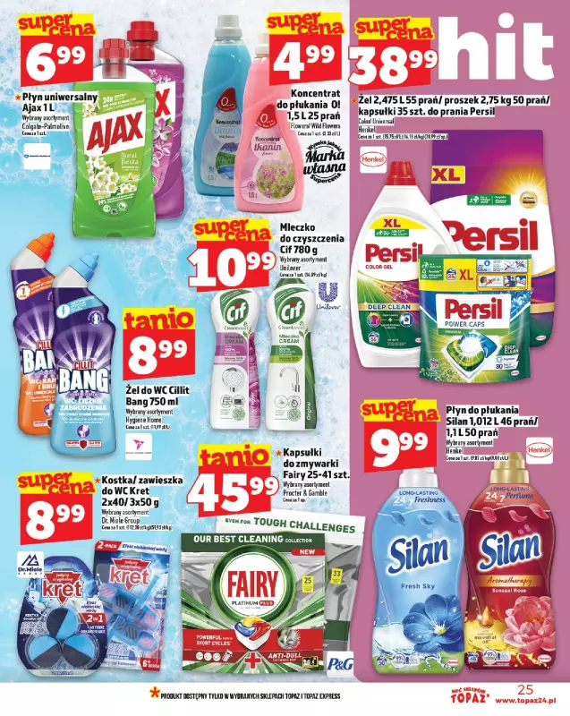 TOPAZ - gazetka promocyjna Gazetka od czwartku 24.07 do środy 30.07 - strona 25