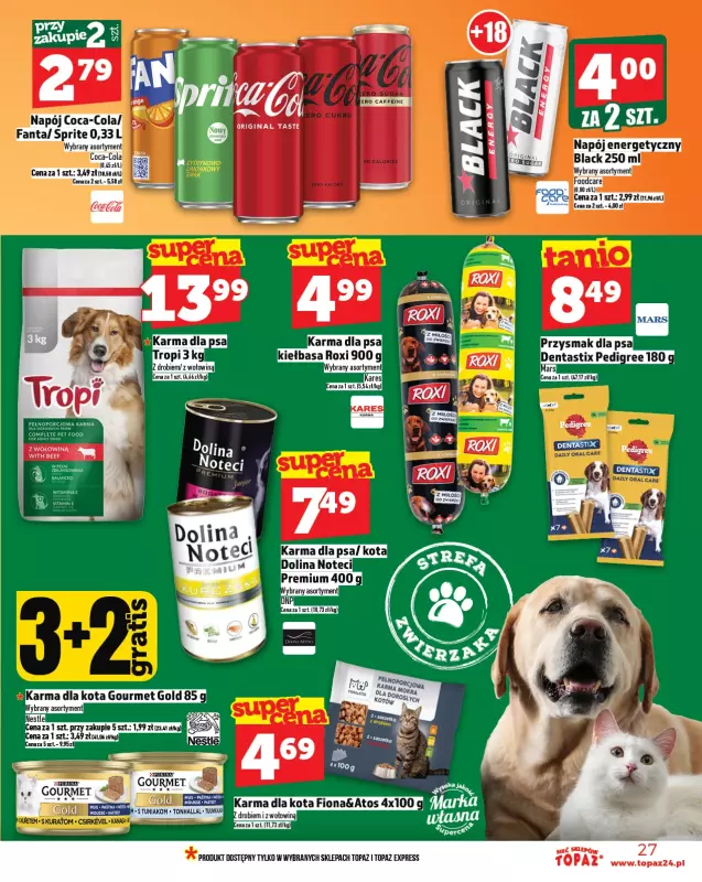 TOPAZ - gazetka promocyjna Gazetka od czwartku 31.07 do środy 06.08 - strona 27