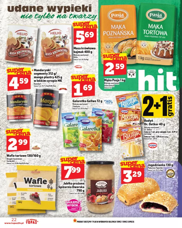 TOPAZ - gazetka promocyjna Gazetka od czwartku 14.08 do środy 20.08 - strona 22
