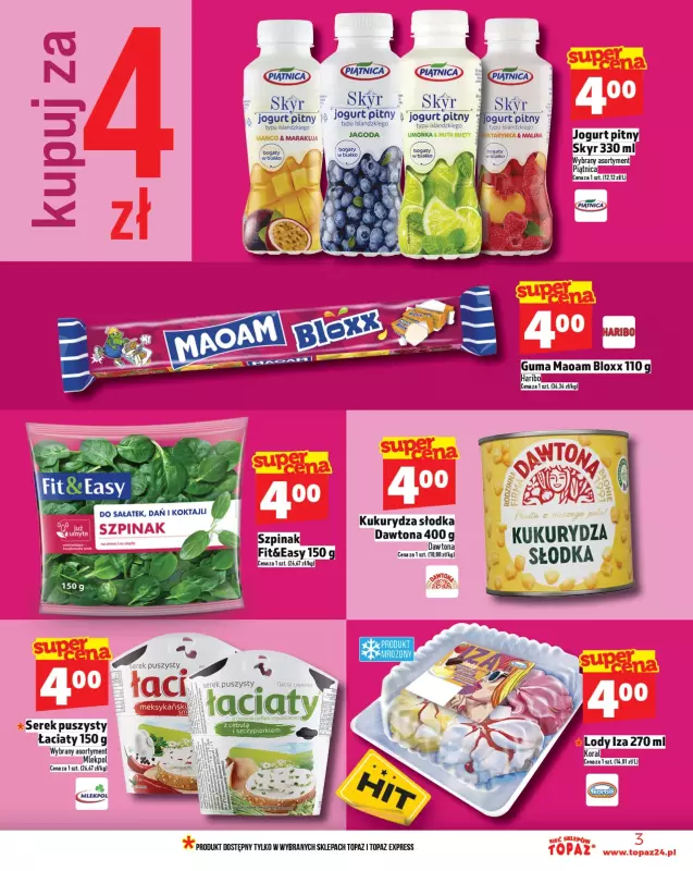 TOPAZ - gazetka promocyjna Gazetka   - strona 3
