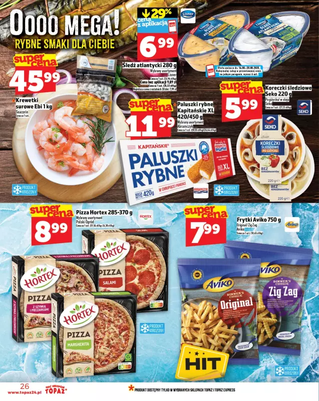 TOPAZ - gazetka promocyjna Gazetka od czwartku 14.08 do środy 20.08 - strona 26