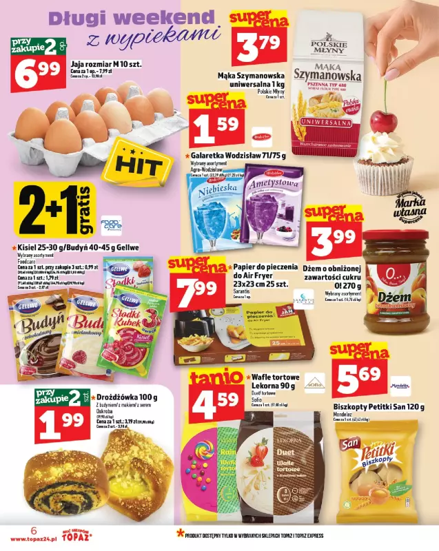 TOPAZ - gazetka promocyjna Gazetka od czwartku 07.08 do środy 13.08 - strona 6