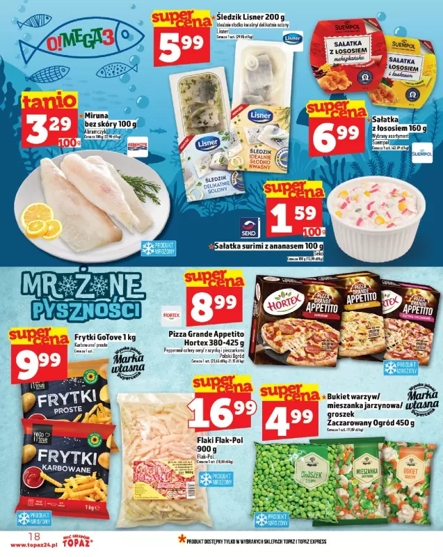 TOPAZ - gazetka promocyjna Gazetka od czwartku 07.08 do środy 13.08 - strona 18