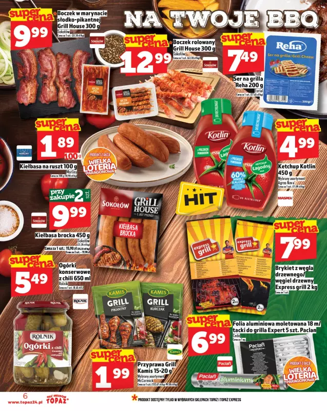 TOPAZ - gazetka promocyjna Gazetka od czwartku 21.08 do środy 27.08 - strona 6