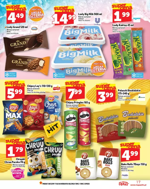 TOPAZ - gazetka promocyjna Gazetka od czwartku 28.08 do środy 03.09 - strona 17