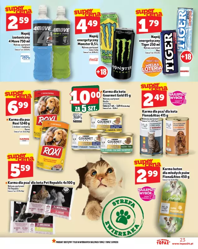 TOPAZ - gazetka promocyjna Gazetka od czwartku 28.08 do środy 03.09 - strona 23