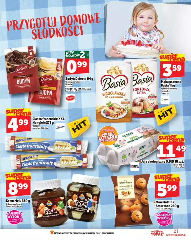 TOPAZ - gazetka promocyjna Gazetka od czwartku 28.08 do środy 03.09 - strona 21