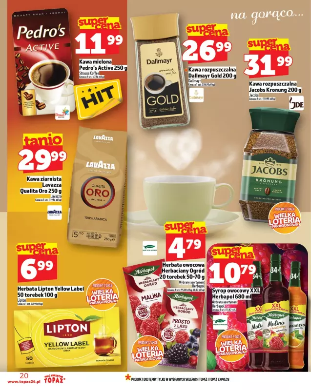 TOPAZ - gazetka promocyjna Gazetka od czwartku 04.09 do środy 10.09 - strona 20