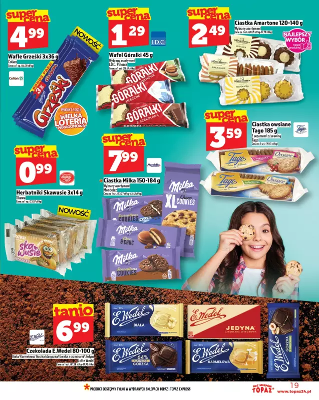 TOPAZ - gazetka promocyjna Gazetka od czwartku 04.09 do środy 10.09 - strona 19