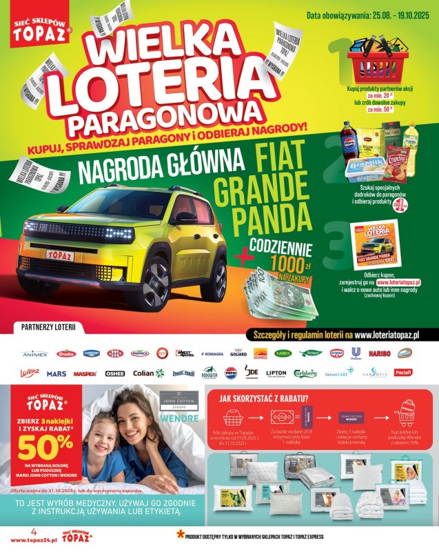 TOPAZ - gazetka promocyjna Gazetka od czwartku 18.09 do środy 24.09 - strona 4