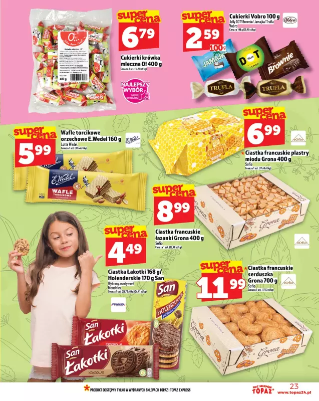 TOPAZ - gazetka promocyjna Gazetka od czwartku 25.09 do środy 01.10 - strona 23