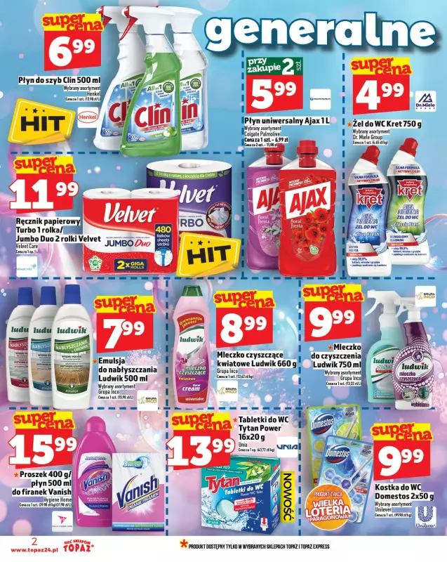 TOPAZ - gazetka promocyjna Gazetka od czwartku 02.10 do środy 08.10 - strona 2