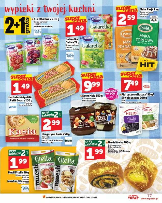 TOPAZ - gazetka promocyjna Gazetka od czwartku 09.10 do środy 15.10 - strona 17