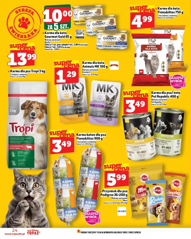 TOPAZ - gazetka promocyjna Gazetka od czwartku 09.10 do środy 15.10 - strona 24