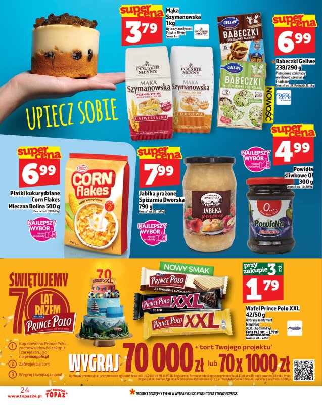 TOPAZ - gazetka promocyjna Gazetka od czwartku 16.10 do środy 22.10 - strona 24