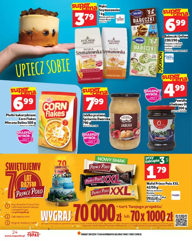 TOPAZ - gazetka promocyjna Gazetka od czwartku 16.10 do środy 22.10 - strona 24