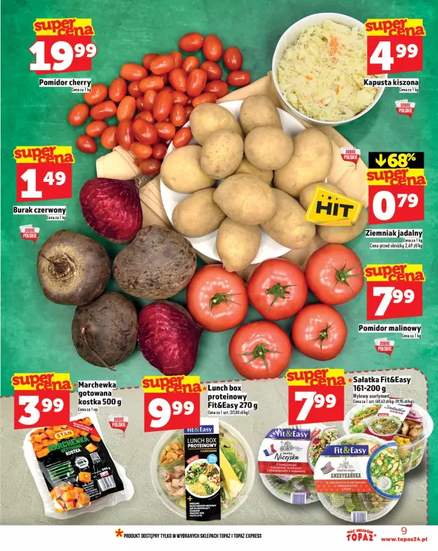TOPAZ - gazetka promocyjna Gazetka od czwartku 16.10 do środy 22.10 - strona 9