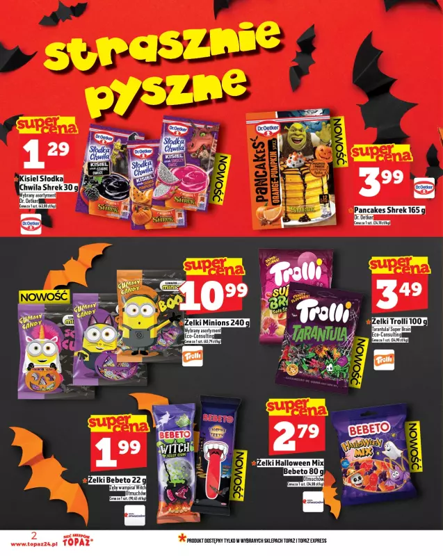 TOPAZ - gazetka promocyjna Gazetka od czwartku 16.10 do środy 22.10 - strona 2