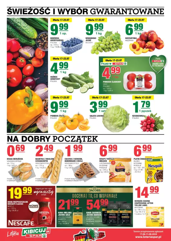 SPAR - gazetka promocyjna Gazetka Eurospar od środy 17.07 do niedzieli 28.07 - strona 2