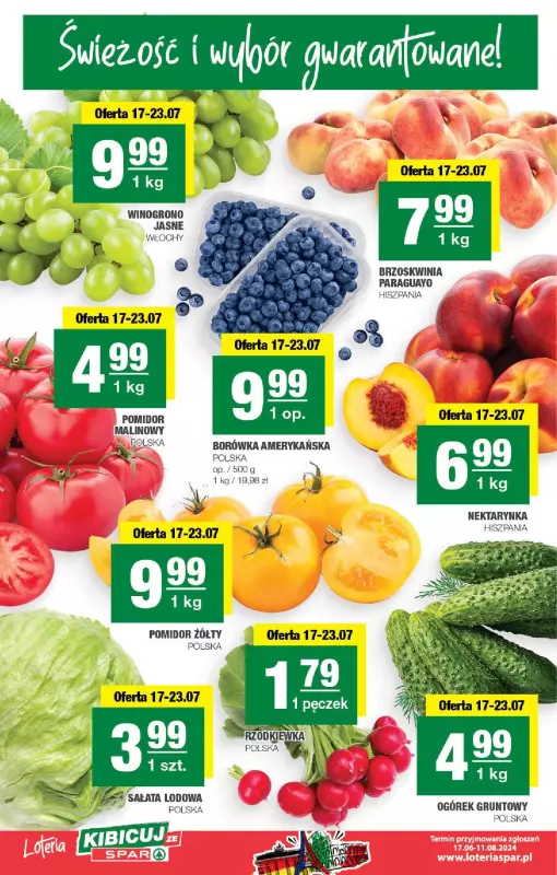 SPAR - gazetka promocyjna Gazetka Spar od środy 17.07 do niedzieli 28.07 - strona 2