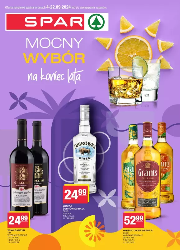 SPAR - gazetka promocyjna Katalog alkoholowy  