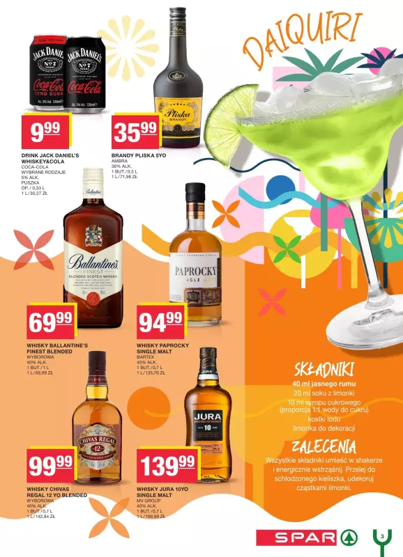 SPAR - gazetka promocyjna Katalog alkoholowy  do niedzieli 22.09 - strona 3