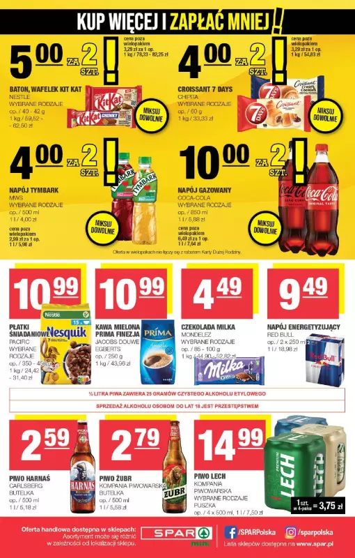 SPAR - gazetka promocyjna Gazetka Spar Mini od środy 25.09 do niedzieli 06.10 - strona 4