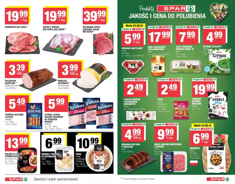 SPAR - gazetka promocyjna Gazetka Spar od środy 23.10 do niedzieli 03.11 - strona 3