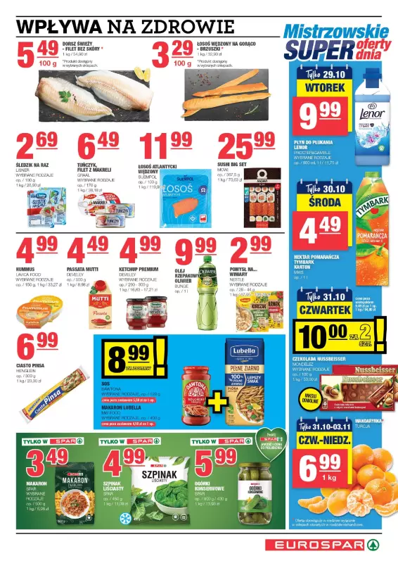 SPAR - gazetka promocyjna Gazetka Eurospar od środy 23.10 do niedzieli 03.11 - strona 5