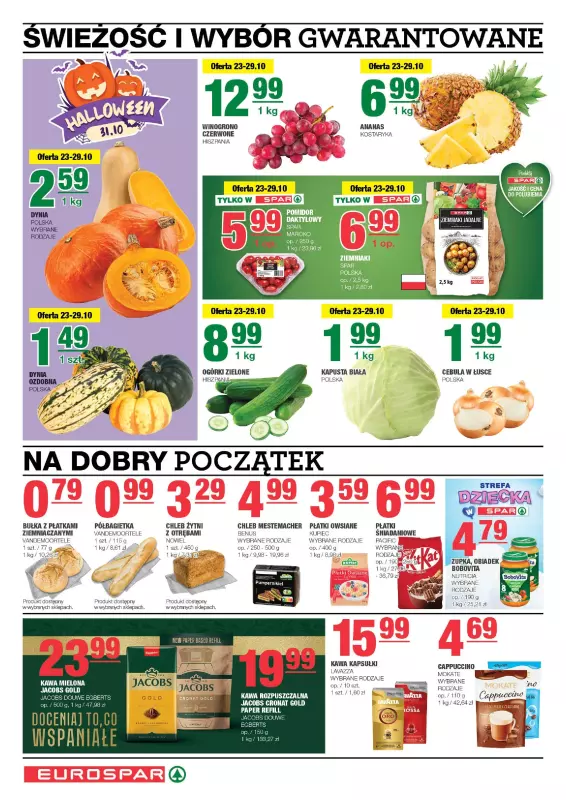 SPAR - gazetka promocyjna Gazetka Eurospar od środy 23.10 do niedzieli 03.11 - strona 2