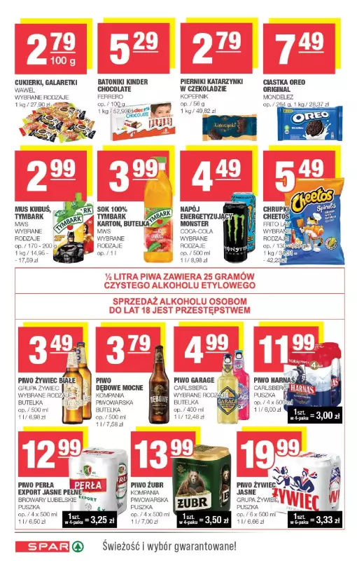 SPAR - gazetka promocyjna Gazetka Spar od środy 06.11 do niedzieli 17.11 - strona 6