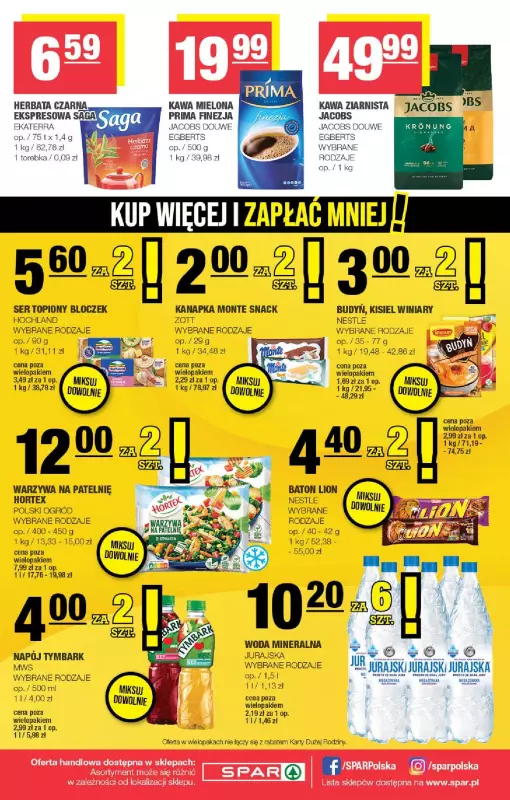 SPAR - gazetka promocyjna Gazetka Spar od środy 06.11 do niedzieli 17.11 - strona 8